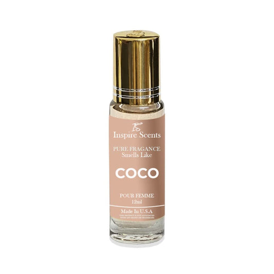 INSPIRE SCENTS Fragrance Perfume Oil Coco Madam Parfum Roll On Body Oil for Women (12ml) (Pack of 1), 1.0 Fl Oz